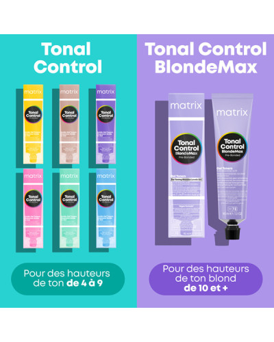 Patine Tonal Control Pré-Bonded 10VA Blond Très Très Clair Violet Cendré Matrix 90ml