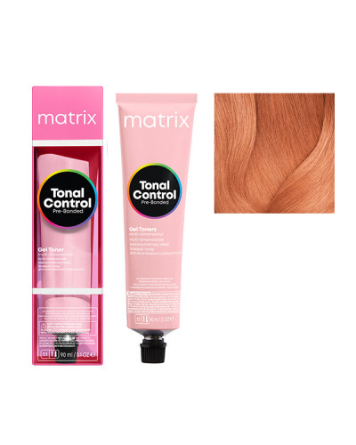 Patine Tonal Control Pré-Bonded 8C Blond  Clair Cuivré  Matrix 90ml