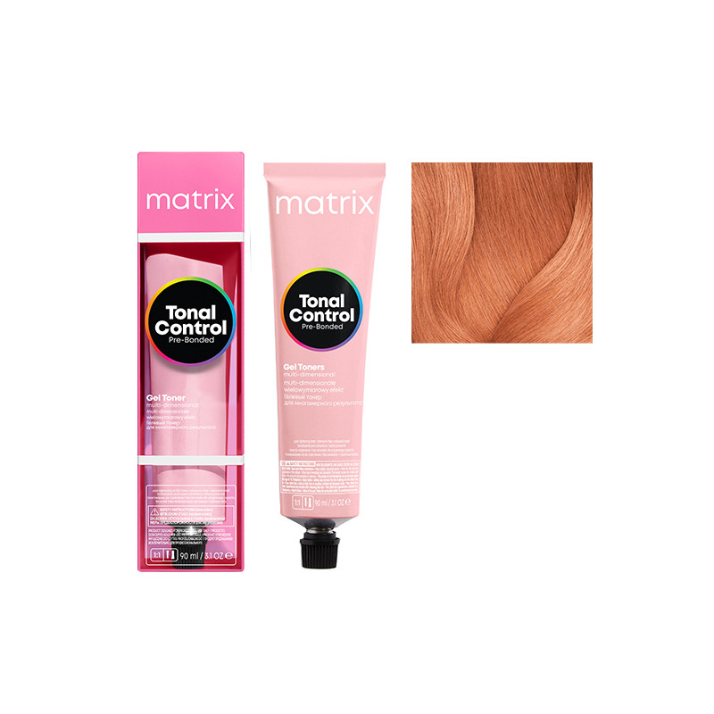 Patine Tonal Control Pré-Bonded 8C Blond  Clair Cuivré  Matrix 90ml