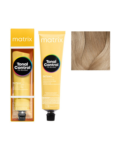 Patine Tonal Control Pré-Bonded 8GB  Blond Clair Doré Marron  Matrix 90ml