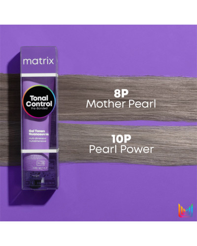Patine Cheveux Tonal Control Pré-Bonded 8P Blond Clair Perle 90ml Matrix