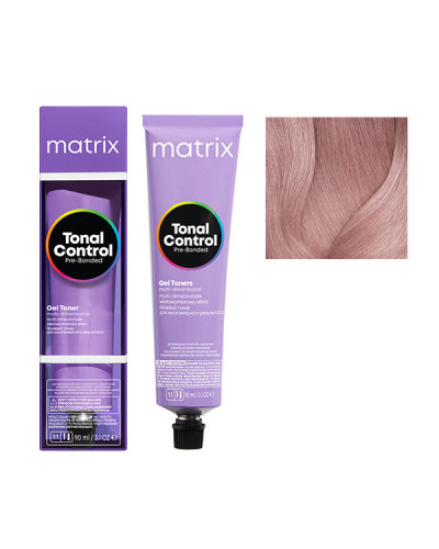 Patine Tonal Control Pré-Bonded 8T Blond Clair Violet Rouge  Matrix 90ml