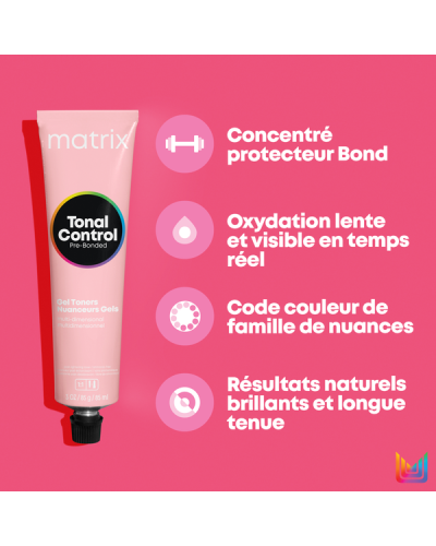 Patine Tonal Control Pré-Bonded 9RG 90ml Matrix