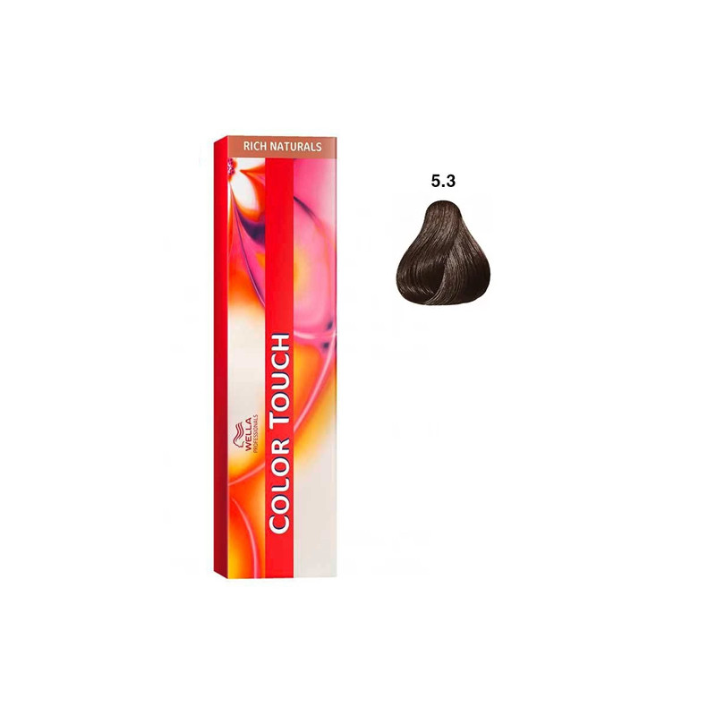 Color Touch Rich Naturals 5.3 Wella Color Touch Rich Naturals 5.3 Wella