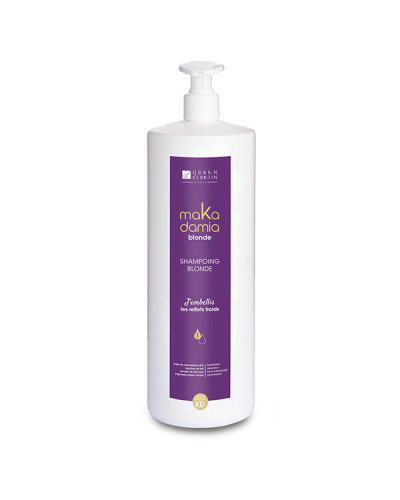 Shampooing Cheveux Blonds Makadamia Urban Keratin 1000ml