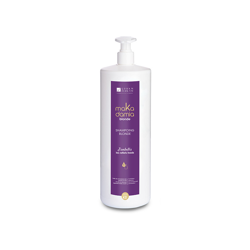 Shampooing Cheveux Blonds Makadamia Urban Keratin 1000ml Shampooing Cheveux Blonds Makadamia Urban Keratin 1000ml
