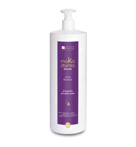 Soin Cheveux Blonds Makadamia Urban Keratin 1000ml