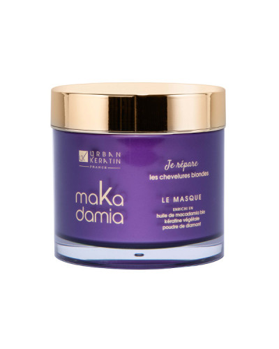 Masque Cheveux Blonds Makadamia Urban Keratin 200ml