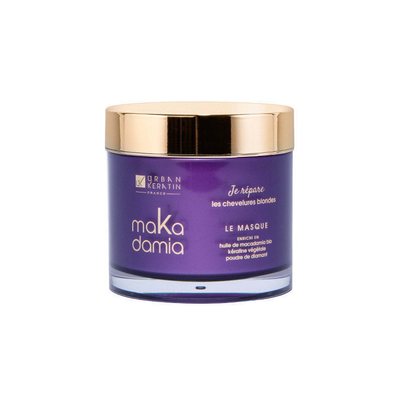 Masque Cheveux Blonds Makadamia Urban Keratin 200ml