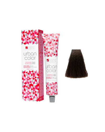 Coloration Urban Color N° 3.8 Châtain Foncé Moka  100ml