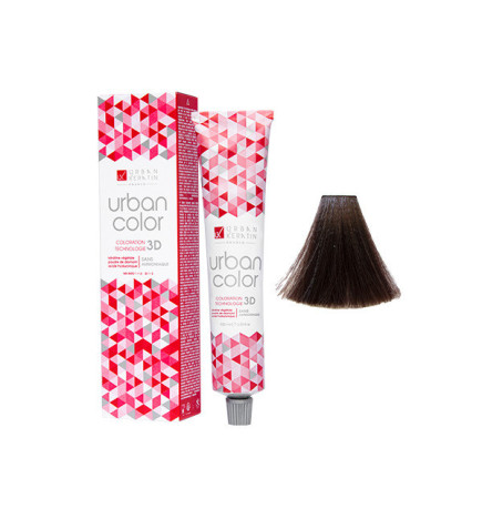 Coloration Urban Color N° 4.15 Châtain Cendré Acajou 100ml