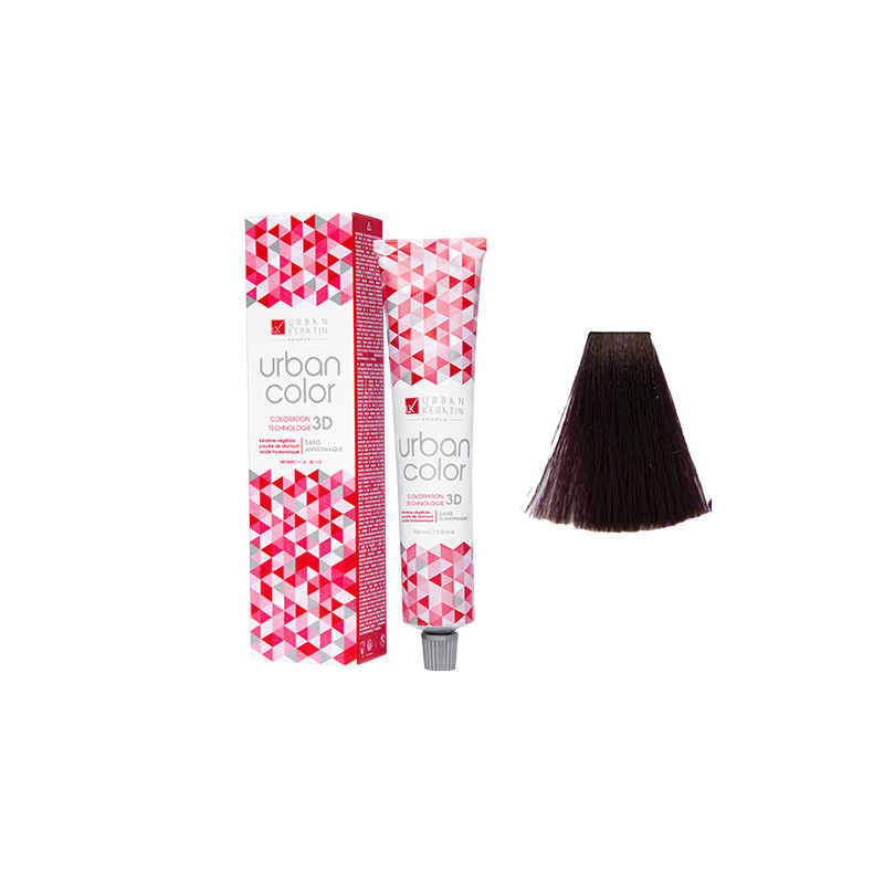 Coloration Urban Color N° 4.20 Châtain Violine Intense 100ml Coloration Urban Color N° 4.20 Châtain Violine Intense 100ml
