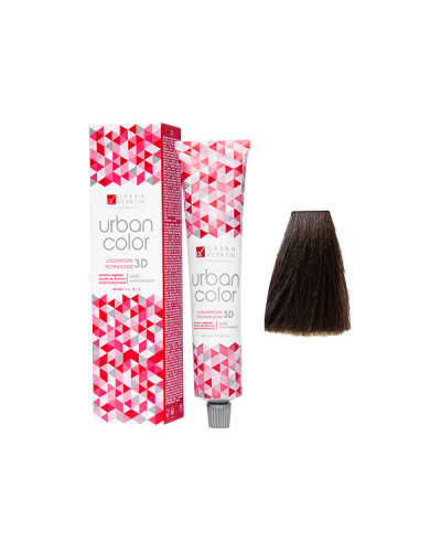 Coloration Urban Color N° 4.8 Châtain Moka  100ml