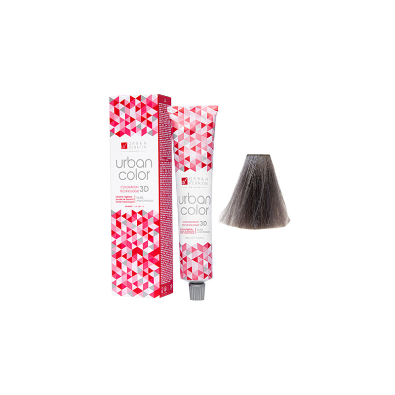 Coloration Urban Color N° 5.11 Châtain Clair Cendré Profond 100ml