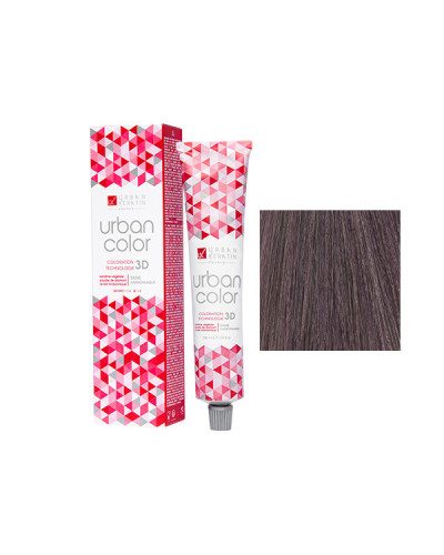 Coloration Urban Color N° 5.12 Châtain Clair Cendré Irisé 100ml