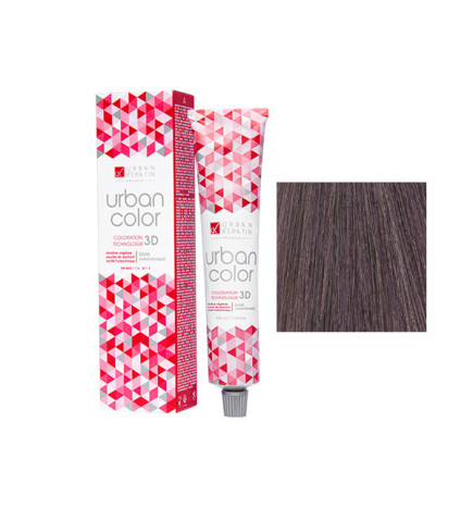 Coloration Urban Color N° 5.12 Châtain Clair Cendré Irisé 100ml