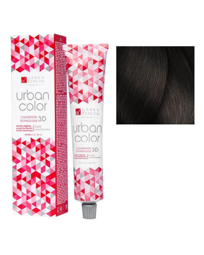 Coloration Urban Color N° 5.18 Châtain Clair Cendré Moka  100ml