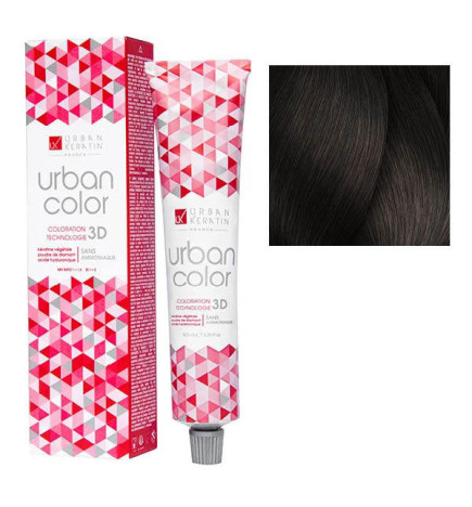 Coloration Urban Color N° 5.18 Châtain Clair Cendré Moka  100ml