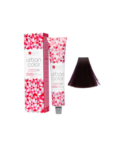 Coloration Urban Color N° 5.20 Châtain Clair Violine Intense  100ml