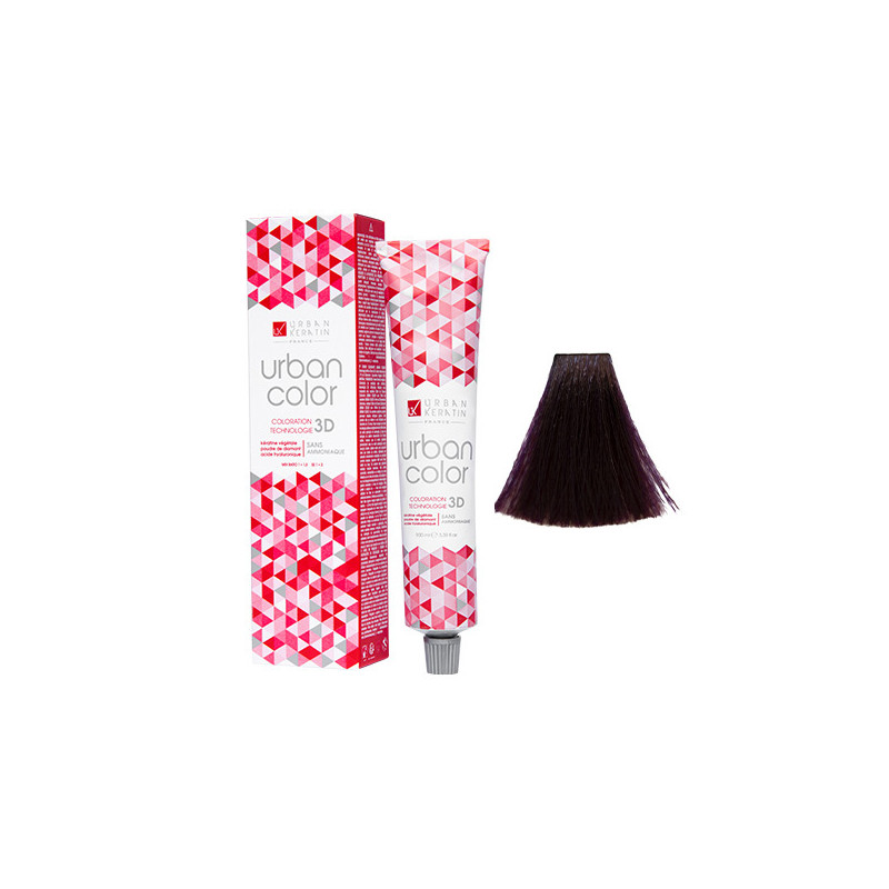 Coloration Urban Color N° 5.20 Châtain Clair Violine Intense  100ml