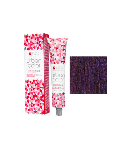 Coloration Urban Color N° 5.22 Châtain Clair Irrisé Profond 100ml
