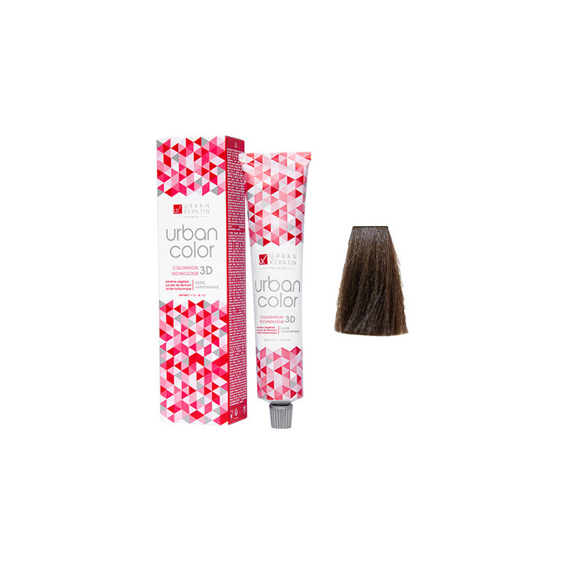 Coloration Urban Color N° 5.3 Châtain Clair Doré 100ml Coloration Urban Color N° 5.3 Châtain Clair Doré 100ml