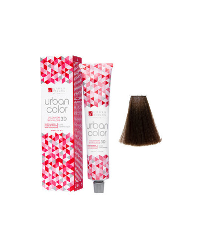 Coloration Urban Color N° 5.35 Châtain Clair Doré Acajou  100ml