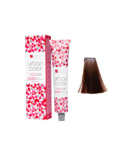 Coloration Urban Color N° 5.4 Châtain Clair Cuivré  100ml