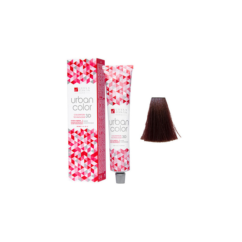 Coloration Urban Color N° 5.5 Châtain Clair Acajou  100ml