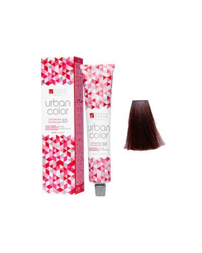 Coloration Urban Color N° 5.6 Châtain Clair Rouge  100ml