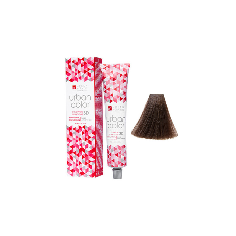 Coloration Urban Color N° 5.8 Châtain Clair Moka 100ml Coloration Urban Color N° 5.8 Châtain Clair Moka 100ml