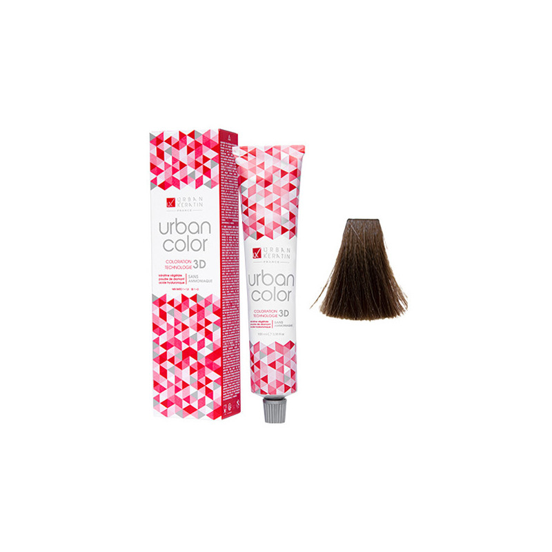 Coloration Urban Color N° 6.13 Blond Foncé Cendré Doré  100ml