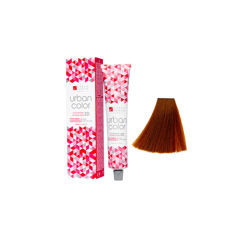 Coloration Urban Color N° 6.4  Blond  Foncé Cuivré 100 ml  100ml