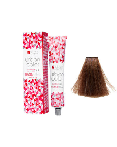 Coloration Urban Color N° 6.45 Blond Foncé Cuivré Acajou  100ml