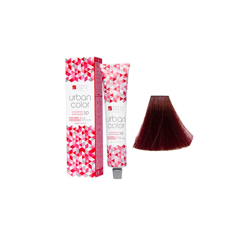 Coloration Urban Color N° 6.6 Blond Foncé Rouge  100ml