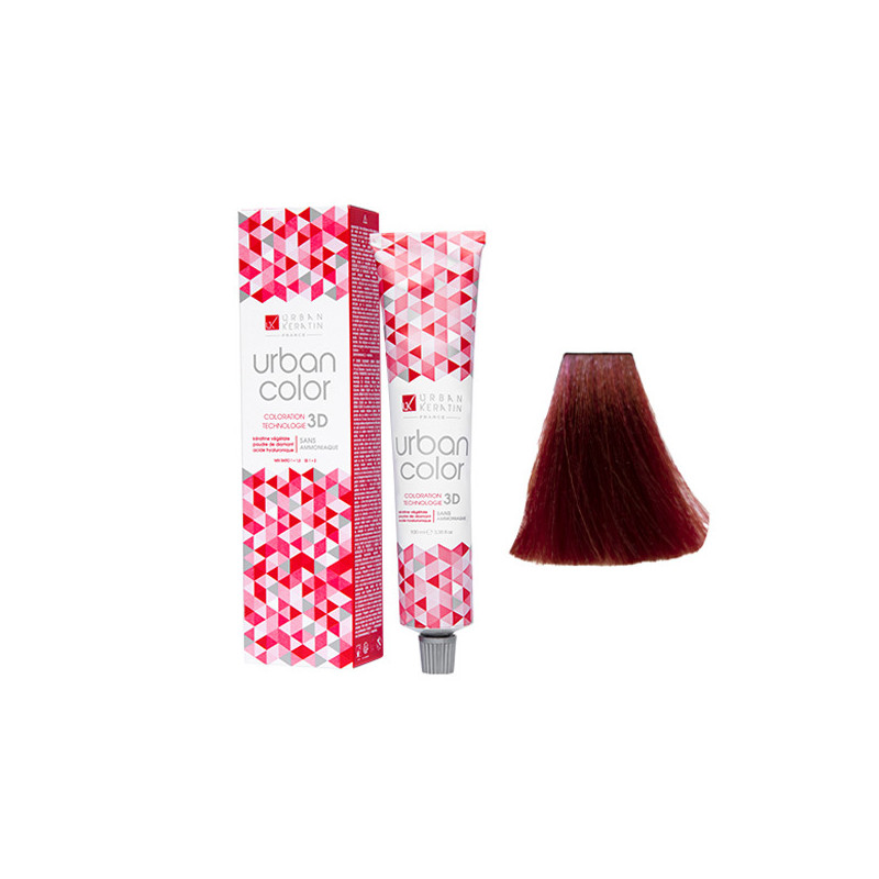Coloration Urban Color N° 6.66 Blond Foncé Rouge Chaud  100ml