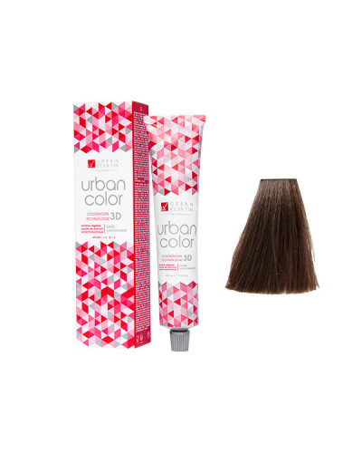 Coloration Urban Color N° 6.8 Blond Foncé Moka  100ml