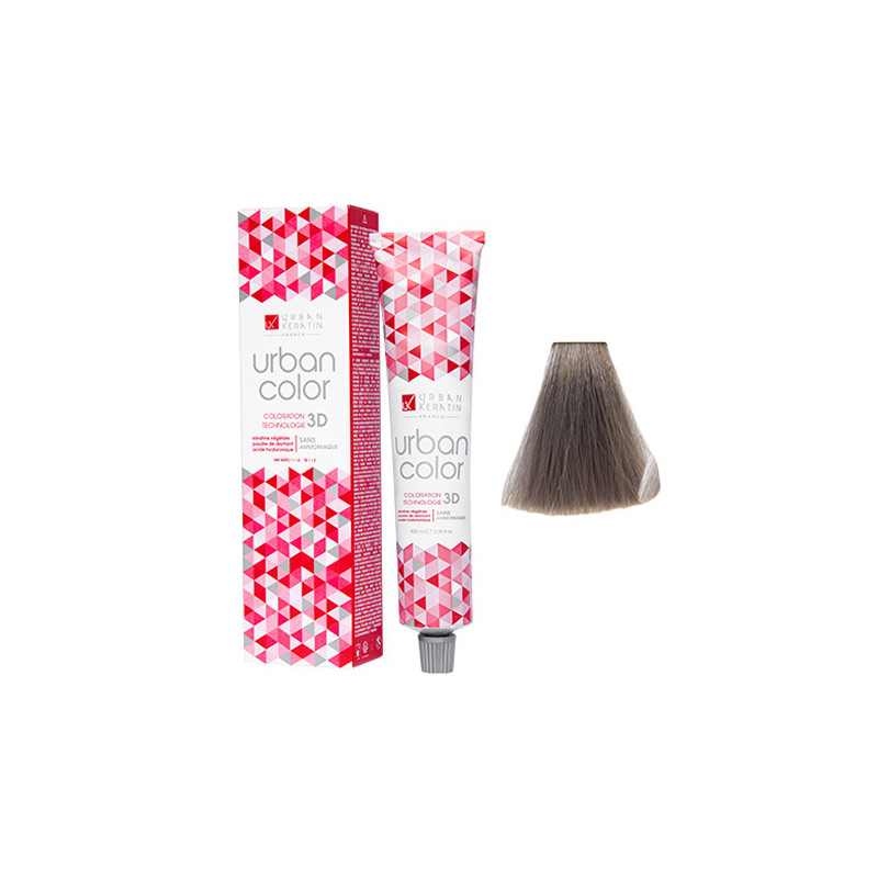 Coloration Urban Color N° 7.11 Blond Cendré Intense 100ml Coloration Urban Color N° 7.11 Blond Cendré Intense 100ml