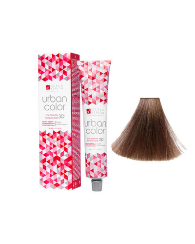 Coloration Urban Color N° 7.24 Blond Irisé Cuivré  100ml
