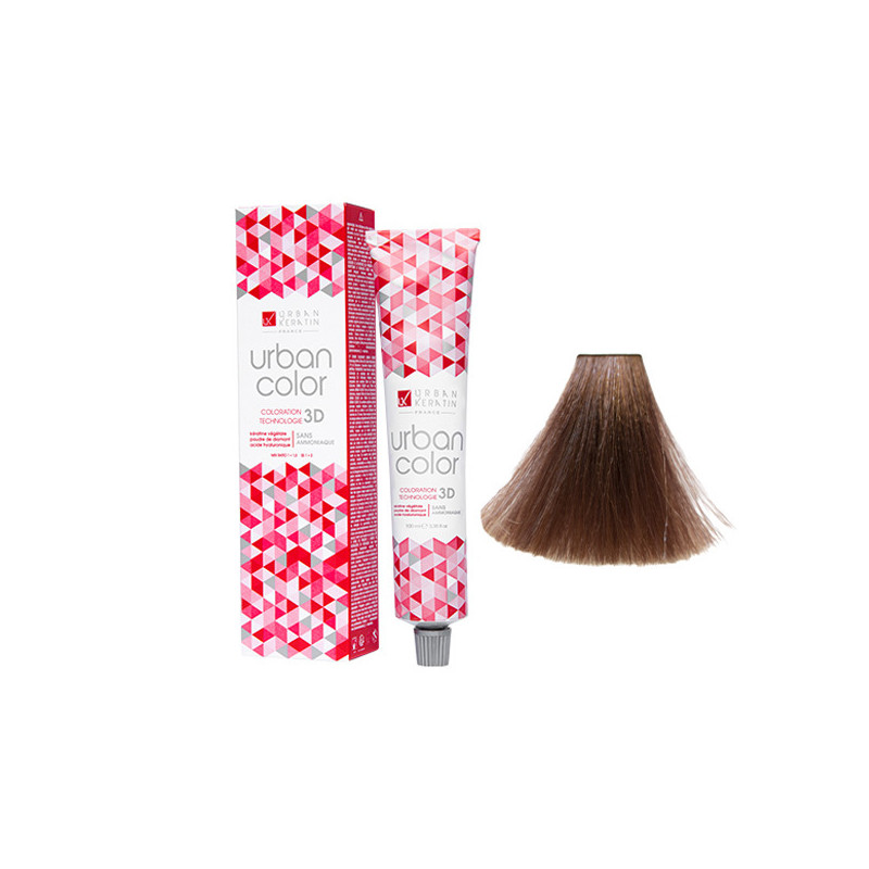 Coloration Urban Color N° 7.24 Blond Irisé Cuivré  100ml