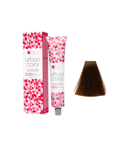 Coloration Urban Color N° 7.35 Blond Doré Acajou  100ml
