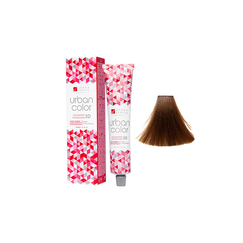 Coloration Urban Color N° 7.43 Blond Cuivré Doré  100ml