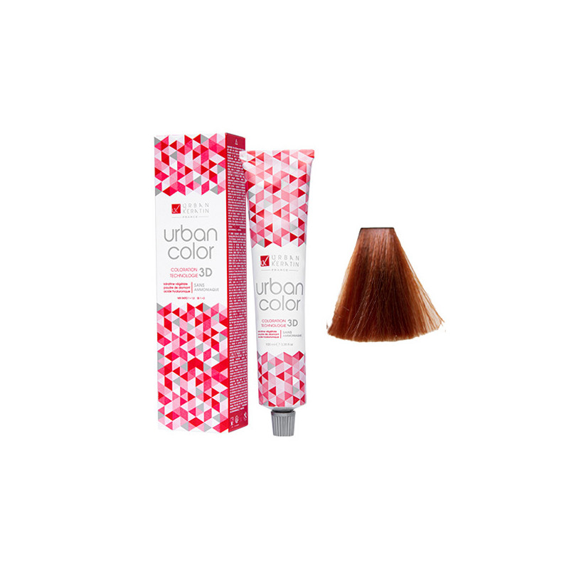 Coloration Urban Color N° 7.44 Blond Cuivré Profond  100ml