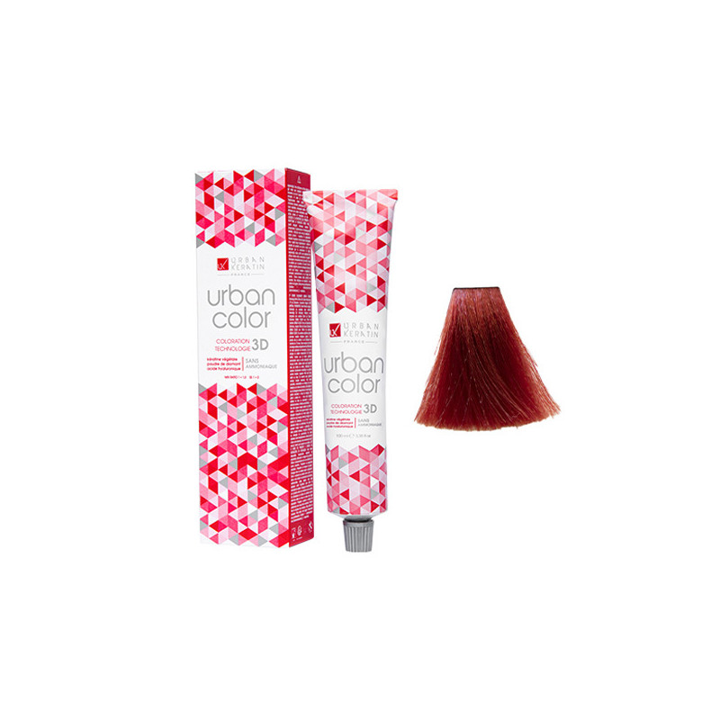 Coloration Urban Color N° 7.66 Blond Rouge Chaud  100ml