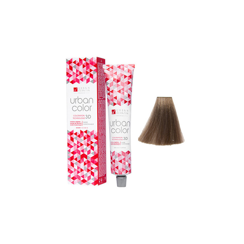 Coloration Urban Color N° 8.13 Blond Clair Cendré Doré  100ml