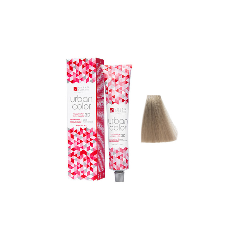 Coloration Urban Color N° 901 Super Blond Platine Cendré 100ml Coloration Urban Color N° 901 Super Blond Platine Cendré 100ml