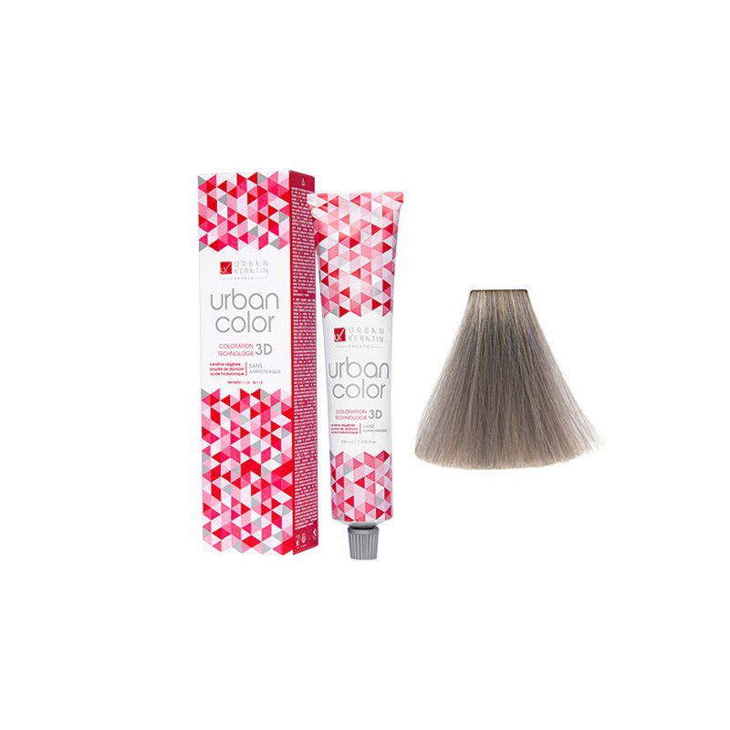 Coloration Urban Color N° 9.11 Blond Très Clair Cendré Intense 100ml Coloration Urban Color N° 9.11 Blond Très Clair Cendré Intense 100ml