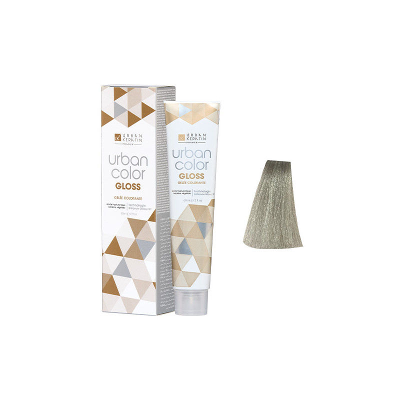 Coloration Sans Ammoniaque Urban Gloss 10.12 Blond Platine cendré irisé 60ml Coloration Sans Ammoniaque Urban Gloss 10.12 Blond Platine cendré irisé 60ml