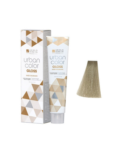 Coloration Sans Ammoniaque Urban Gloss 10.21 Blond Platine irisé cendré 60ml