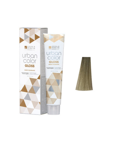 Coloration Sans Ammoniaque Urban Gloss 10.23 Blond Platine irisé doré 60ml
